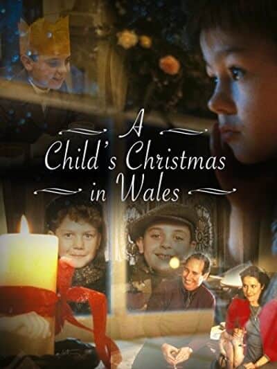 a child's christmas in wales poster