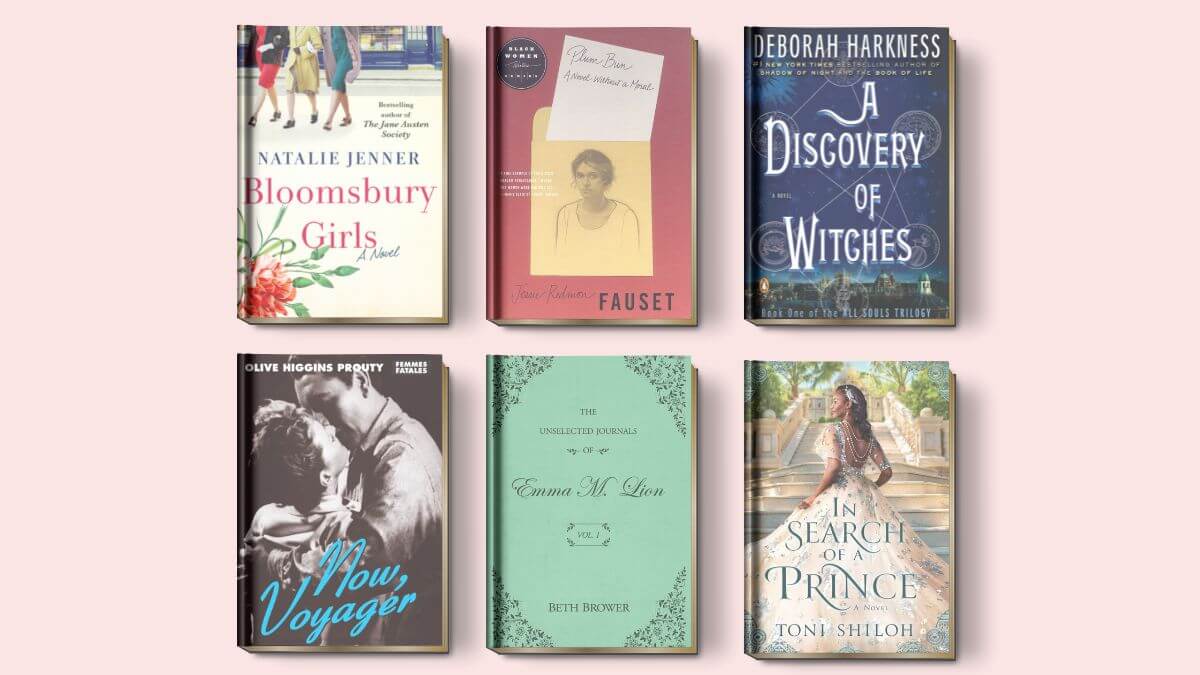 book covers The Silver Petticoat Book Club Winter 2023 Announcement