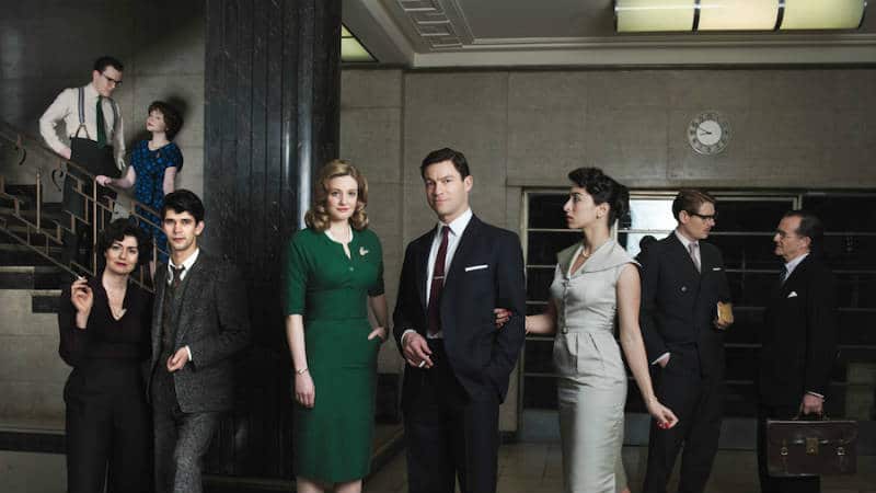 The cast of The Hour