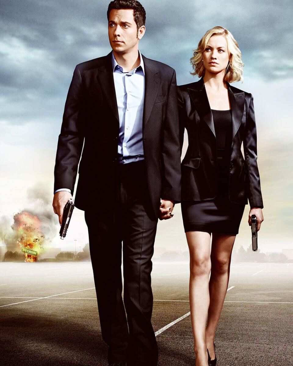 Chuck and Sarah 2007 promo image
