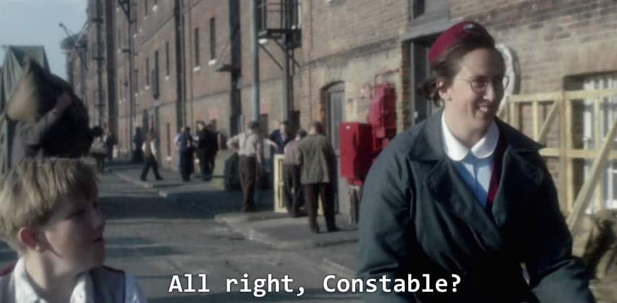 Nurse Chummy is a menace on the streets and a menace in her constable's heart. Menace in a good way, of course.