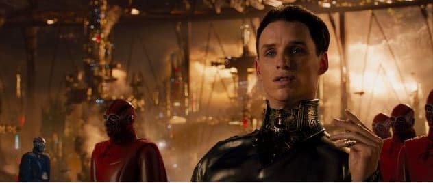 Eddie Redmayne as the main villain.