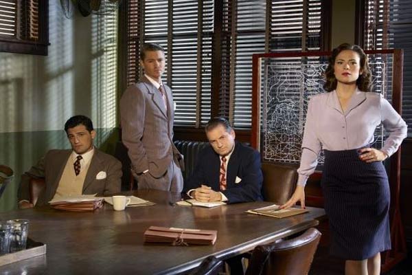 Peggy and her co-workers... Photo: ABC