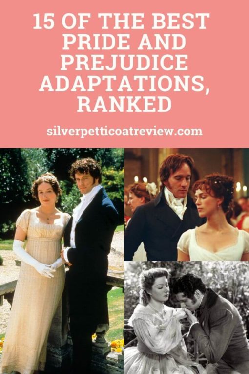 15 of the Best Pride and Prejudice Adaptations, Ranked: Pinterest image