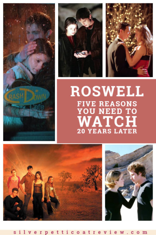 Five Reasons You Need to Watch Roswell 20 Years Later: Pinterest image