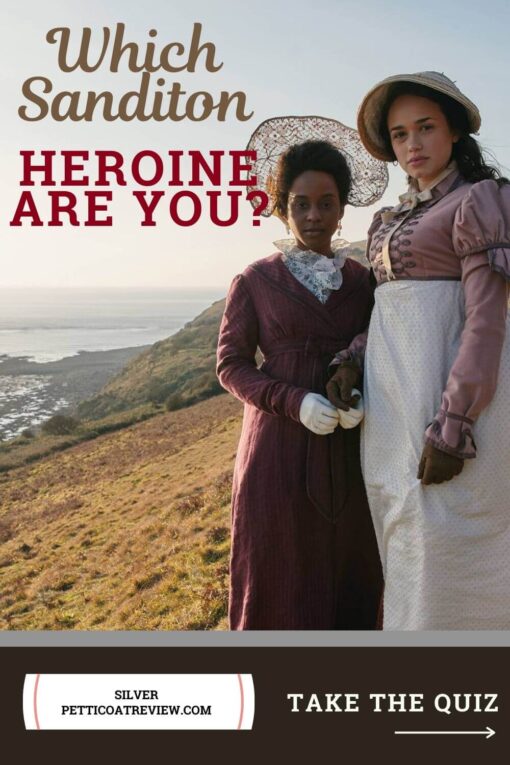 Which Sanditon Heroine Are You? Take the New Quiz: Pinterest image