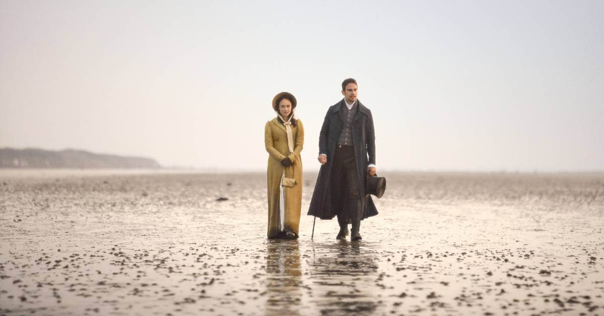 PBS Masterpiece image with Charlotte and Sidney