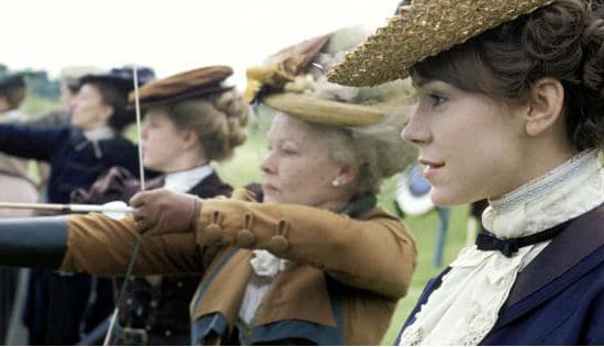 Judi Dench in The Importance of Being Earnest.