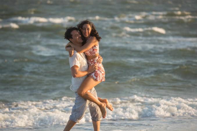 Jack Huston and Oona Chaplin star in "The Longest Ride."