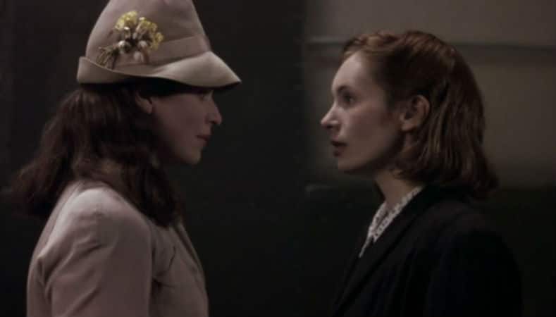 Anna and Lotte reunite on the brink of World War II. Photo: Miramax.